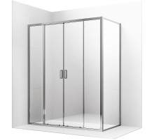 Душевой уголок Ambassador Forsa 160х120 17021111AX-120AX профиль Хром стекло прозрачное