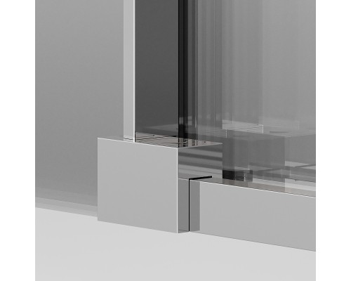 Душевая дверь Ambassador Intense 160 110021105IX профиль Хром cтекло прозрачное