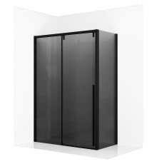 Душевой уголок Ambassador Intense 130x80 110022202IBB-80IBB профиль Черный стекло тонированное