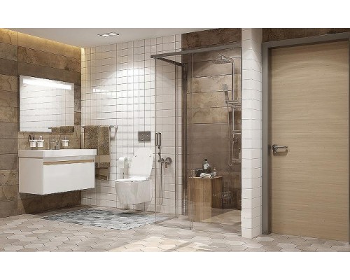 Душевой уголок Ambassador Queen 120х80 11011106R профиль Хром стекло прозрачное