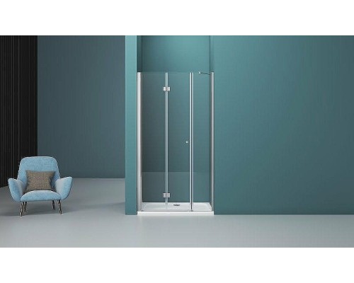 Душевая дверь BelBagno Albano 160 ALBANO-BS-13-90+70-C-Cr профиль Хром стекло прозрачное