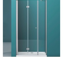 Душевая дверь BelBagno Albano 130 ALBANO-BS-13-30+100-C-Cr профиль Хром стекло прозрачное