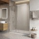 Душевая дверь BelBagno Luce 140 LUCE-BF-2-140-C-Cr профиль Хром стекло прозрачное