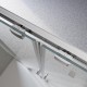 Душевая дверь BelBagno Luce 140 LUCE-BF-2-140-C-Cr профиль Хром стекло прозрачное