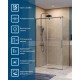 Душевой уголок BelBagno Soft Close-1 110x90 SOFT_CLOSE-1-AH-1-110/90-C-GM профиль Оружейная сталь стекло прозрачное