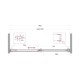 Душевая дверь BelBagno Soft Close-1 150 SOFT_CLOSE-1-BF-1-150-C-Cr профиль Хром стекло прозрачное