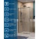 Душевой уголок BelBagno Soft Close-2 100x80 SOFT_CLOSE-2-AH-1-100/80-C-GM профиль Оружейная сталь стекло прозрачное