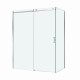 Душевой уголок BelBagno Soft Close-2 160x100 SOFT_CLOSE-2-AH-1-160/100-C-Cr профиль Хром стекло прозрачное