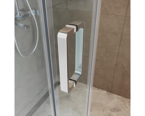 Душевая дверь BelBagno Soft Close-2 100 SOFT_CLOSE-2-BF-1-100-C-Cr профиль Хром стекло прозрачное