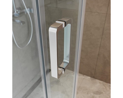Душевая дверь BelBagno Soft Close-2 130 SOFT_CLOSE-2-BF-1-130-C-Cr профиль Хром стекло прозрачное