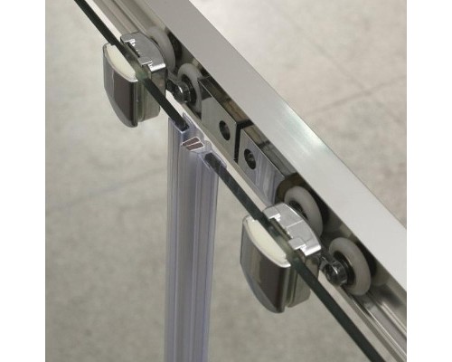 Душевая дверь BelBagno Unique 180 UNIQUE-BF-2-150/180-C-Cr профиль Хром стекло прозрачное