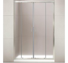 Душевая дверь BelBagno Uno 180 UNO-BF-2-180-P-Cr профиль Хром стекло рифленое