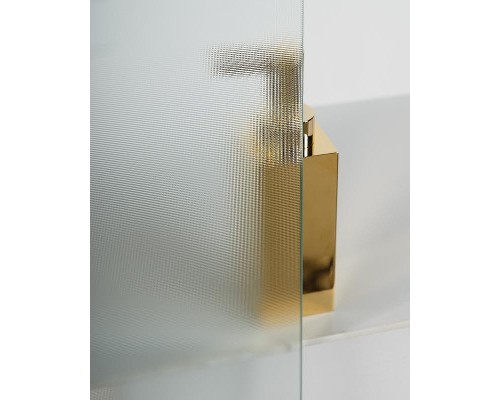 Душевая дверь BelBagno Uno 180 UNO-BF-2-180-P-Cr профиль Хром стекло рифленое