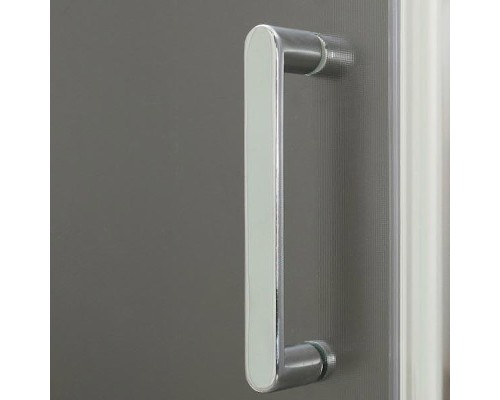 Душевая дверь BelBagno Uno 125 UNO-BF-1-125-P-Cr профиль Хром стекло рифленое