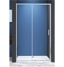 Душевая дверь CeramaLux 120 CL907-120 профиль цвет Хром стекло прозрачное