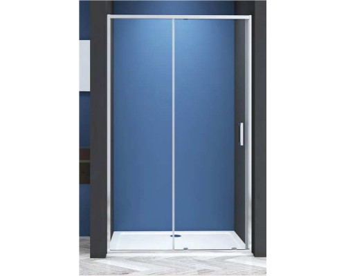 Душевая дверь CeramaLux 120 CL907-120 профиль цвет Хром стекло прозрачное