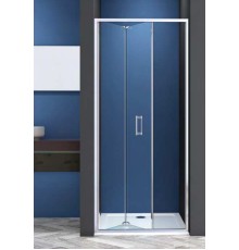 Душевая дверь CeramaLux 90 CL935-90 профиль цвет Хром стекло прозрачное