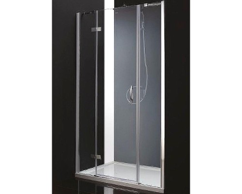 Душевая дверь Cezares Bergamo 215 L BERGAMO-W-B-13-100+60/60-C-Cr-L профиль Хром стекло прозрачное