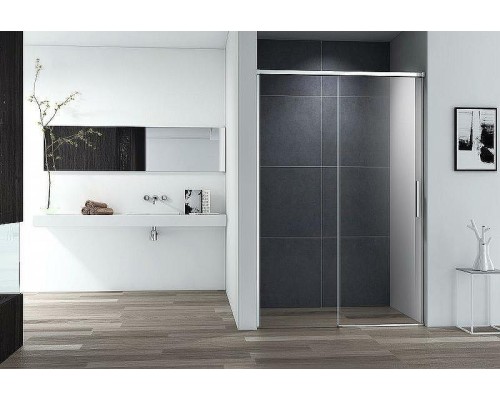 Душевая дверь Cezares Duet Soft-М 150 DUET SOFT-M-BF-1-150-C-Cr профиль Хром стекло прозрачное