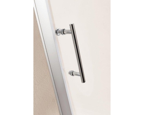 Душевая дверь Cezares BS-12 100 профиль Хром стекло прозрачное