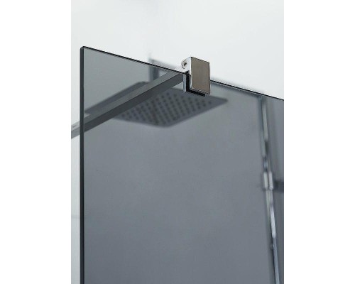 Душевая перегородка Cezares Liberta 100 LIBERTA-L-2-100-120-GR-Cr профиль Хром стекло серое