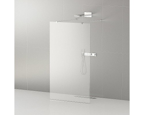 Душевая перегородка Cezares Liberta 100 LIBERTA-L-2-100-120-C-Cr профиль Хром стекло прозрачное