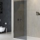 Душевая перегородка Cezares Liberta 80 LIBERTA-L-1-TB-80-GR-Cr профиль Хром стекло серое