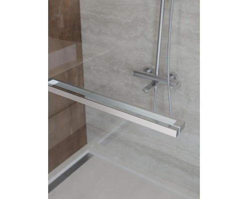 Душевая дверь Cezares Lux 100 LUX-B-FS-1-100-C-CR профиль Хром стекло прозрачное