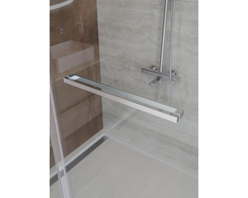 Душевая дверь Cezares Lux 120 LUX-B-FS-11-120-C-CR профиль Хром стекло прозрачное