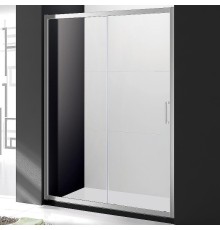 Душевая дверь Cezares Molveno 130 MOLVENO-BF-1-130-C-Cr-IV профиль Хром стекло прозрачное