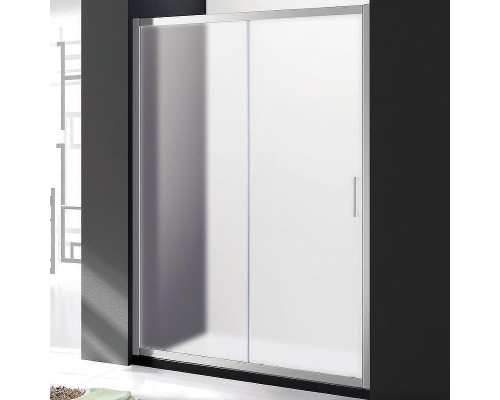 Душевая дверь Cezares Molveno 130 MOLVENO-BF-1-130-P-Cr профиль Хром стекло рифленое