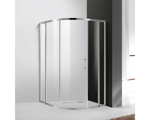 Душевой уголок Cezares Molveno 130x130 MOLVENO-R-11-100+30-C-Cr-IV профиль Хром стекло прозрачное