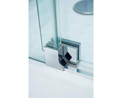 Душевой уголок Cezares Slider 90x80 SLIDER-AH-2-70/80-80/90-C-NERO профиль Черный матовый стекло прозрачное