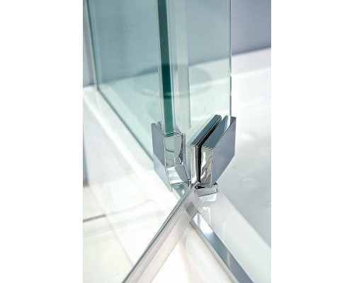 Душевой уголок Cezares Slider 90x80 SLIDER-AH-2-70/80-80/90-C-NERO профиль Черный матовый стекло прозрачное