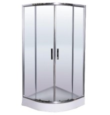 Душевой уголок Esbano ESR-8015 90x90 ESUGR8015 профиль Хром стекло рифленое