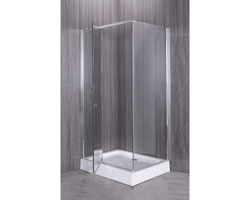 Душевой уголок Esbano ESR-8190 100x80 ESUGR8190 профиль Хром стекло прозрачное