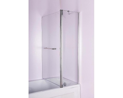 Шторка на ванну Esbano ES-1412 120 ESDV1412 профиль Хром стекло прозрачное