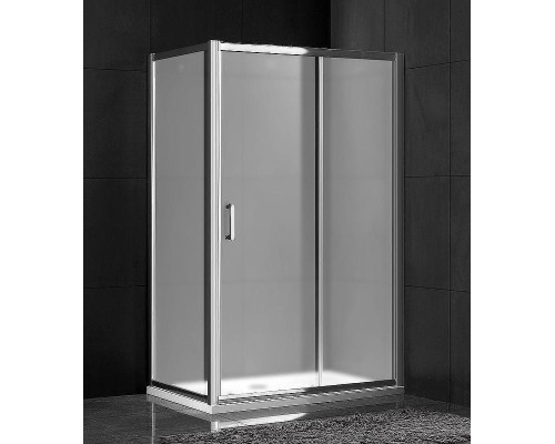 Душевая стенка Gemy 70 A70M профиль Хром стекло матовое