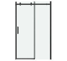 Душевая дверь Grossman Classic 150 100.K33.04.150.21.00 профиль Черный матовый стекло прозрачное
