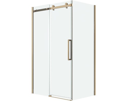 Душевой уголок Grossman Classic 100х80 120.K33.04.1080.32.00 профиль Золото сатин стекло прозрачное