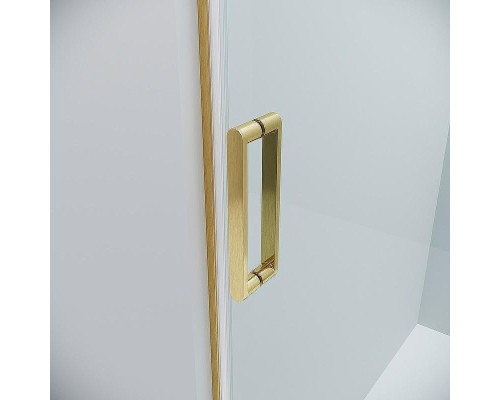 Душевой уголок Grossman Classic 100х80 120.K33.04.1080.32.00 профиль Золото сатин стекло прозрачное