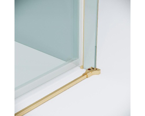 Душевой уголок Grossman Classic 100х80 120.K33.04.1080.32.00 профиль Золото сатин стекло прозрачное