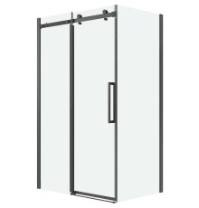 Душевой уголок Grossman Classic 110х80 120.K33.04.1180.42.00 профиль Графит сатин стекло прозрачное