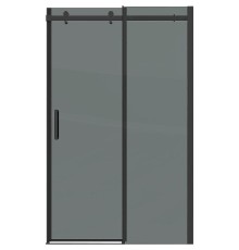 Душевая дверь Grossman Classic 100 100.K33.04.100.21.10 профиль Черный матовый стекло тонированное