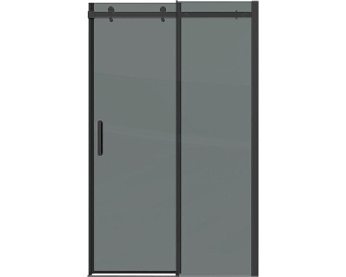 Душевая дверь Grossman Classic 100 100.K33.04.100.21.10 профиль Черный матовый стекло тонированное