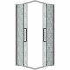 Душевой уголок Grossman Cosmo 90х90 300.K33.02.9090.10.02 профиль Хром стекло шиншилла