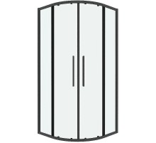 Душевой уголок Grossman Cosmo 100х100 301.K33.02.1010.42.00 профиль Графит сатин стекло прозрачное