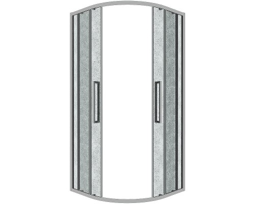 Душевой уголок Grossman Cosmo 90х90 301.K33.02.9090.10.02 профиль Хром стекло шиншилла