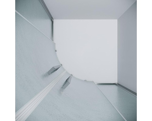 Душевой уголок Grossman Cosmo 90х90 301.K33.02.9090.10.02 профиль Хром стекло шиншилла