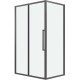 Душевой уголок Grossman Cosmo 110х80 120.K33.02.1180.42.00 профиль Графит сатин стекло прозрачное
